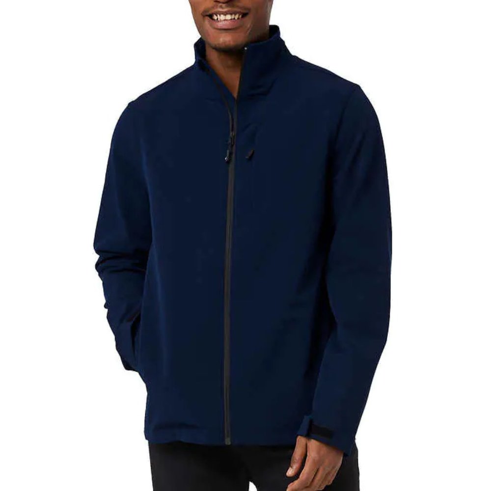 NWT 32 Degrees Men's Therma Pro Full Zip Jacket Size 3XL Blue $80 DD342